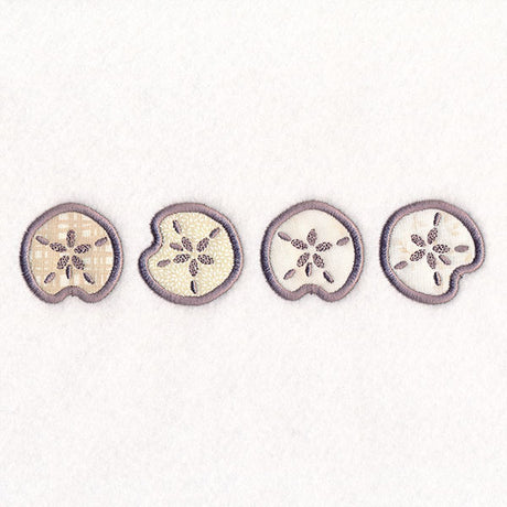 By the Sea Border - Sand Dollar (Applique)