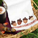 Autumn Acorn Border (Applique)