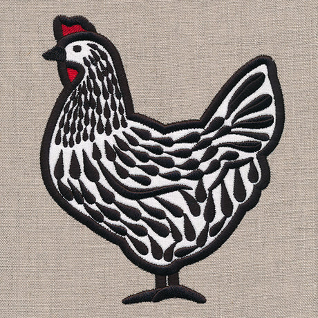 Classic Farmhouse Chicken (Applique)