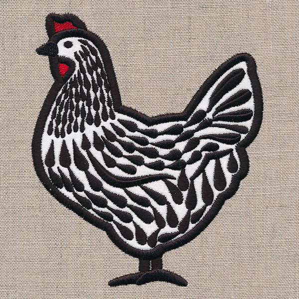 Classic Farmhouse Chicken (Applique)