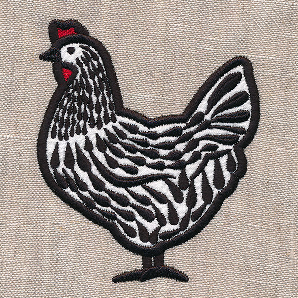 Classic Farmhouse Chicken (Applique)