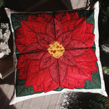 Quarter Poinsettia Flower (Applique)