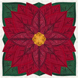 Quarter Poinsettia Flower (Applique)