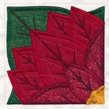 Quarter Poinsettia Flower (Applique)