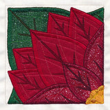 Quarter Poinsettia Flower (Applique)