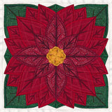 Quarter Poinsettia Flower (Applique)
