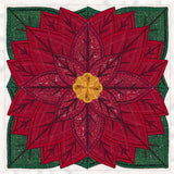 Quarter Poinsettia Flower (Applique)