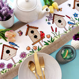 Birdhouse Block Party Build-A-Scene Square 2 (Applique)