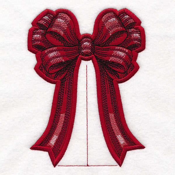 Charming Ribbon Accent (Split Seam Applique)
