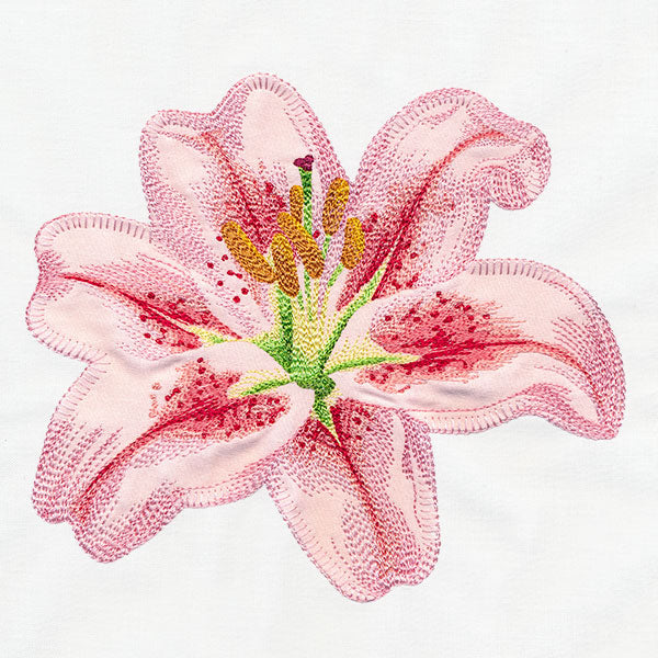 Contours of Beauty Lily (Applique)