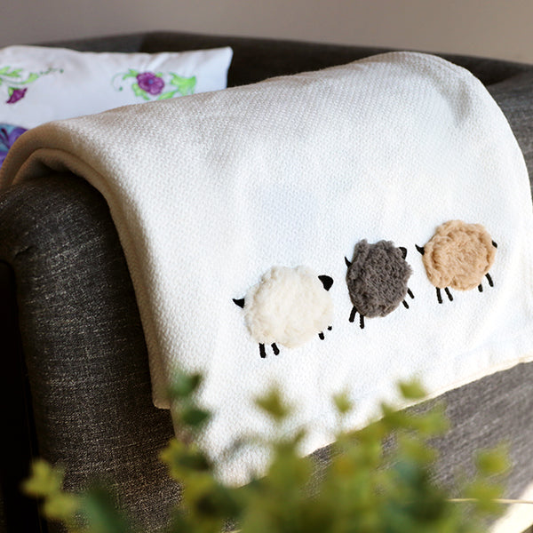 Fluffy & Fabulous Sheep 1  (Applique)