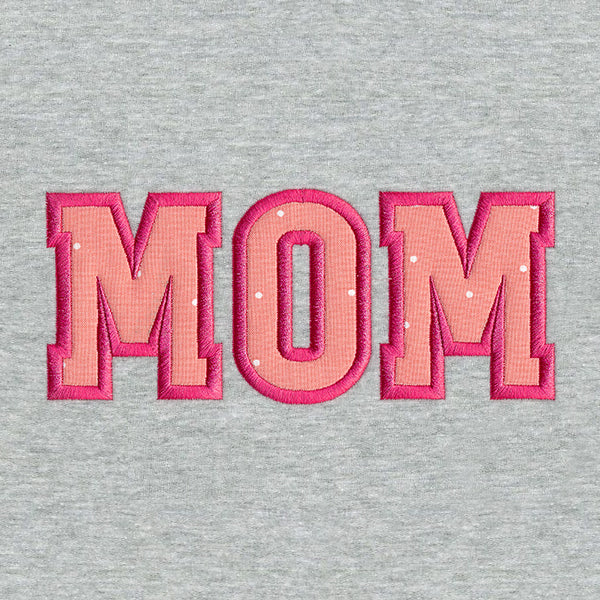 Cherished Letters - Mom (Applique)
