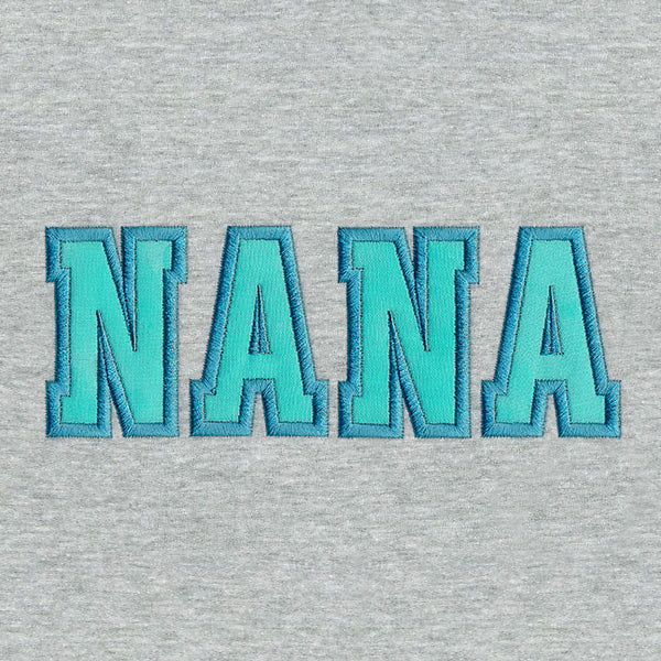 Cherished Letters - Nana (Applique)