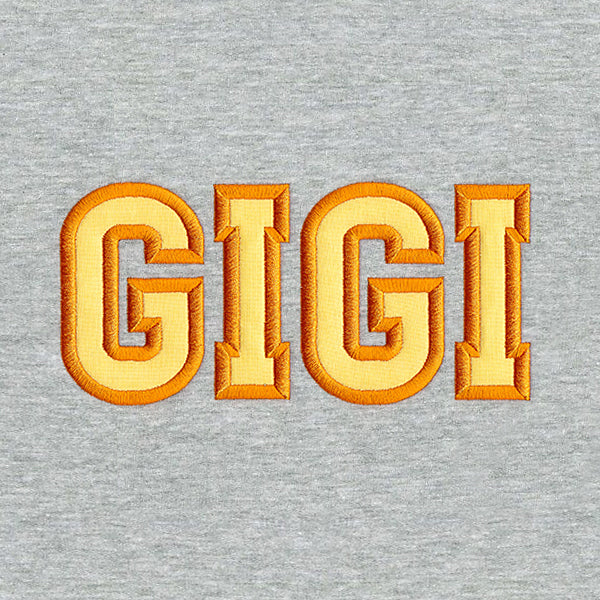 Cherished Letters - Gigi (Applique)