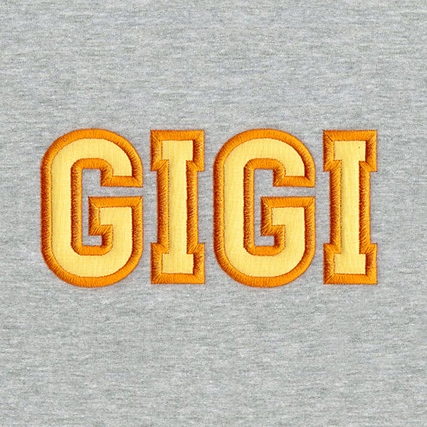 Cherished Letters - Gigi (Applique)