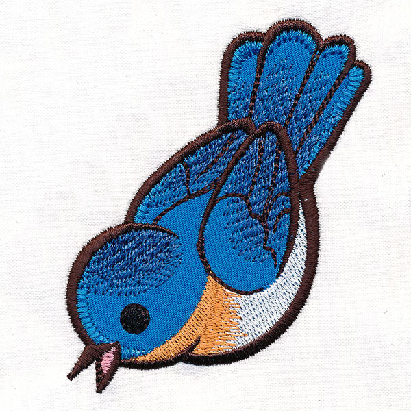 Woodland Animals - Bird 1 (Heirloom Applique)