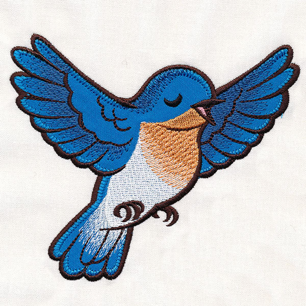 Woodland Animals - Bird 2 (Heirloom Applique)