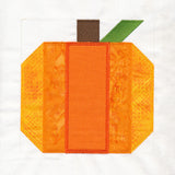 Harvest Pumpkin Quilt Block (In-the-Hoop)