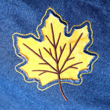 Maple Leaf Silhouette (Reverse Applique)