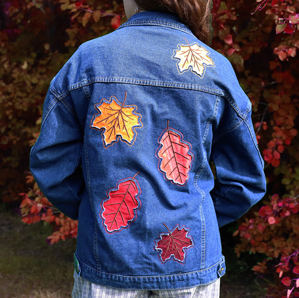 Maple Leaf Silhouette (Reverse Applique)