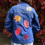 Maple Leaf Silhouette (Reverse Applique)