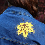 Maple Leaf Silhouette (Reverse Applique)