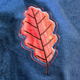 Oak Leaf Silhouette (Reverse Applique)