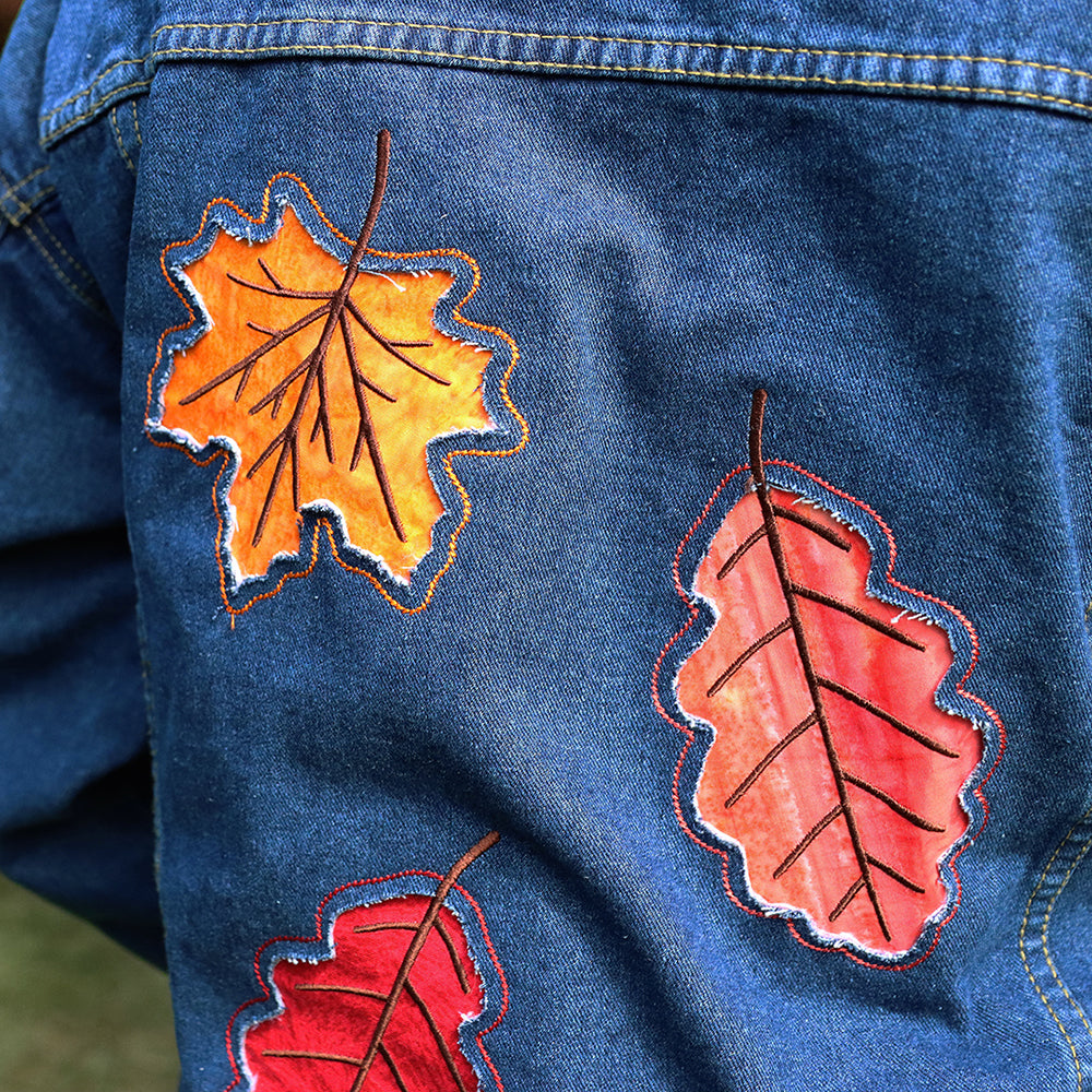 Oak Leaf Silhouette (Reverse Applique)