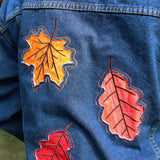 Oak Leaf Silhouette (Reverse Applique)