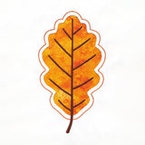 Oak Leaf Silhouette (Reverse Applique)