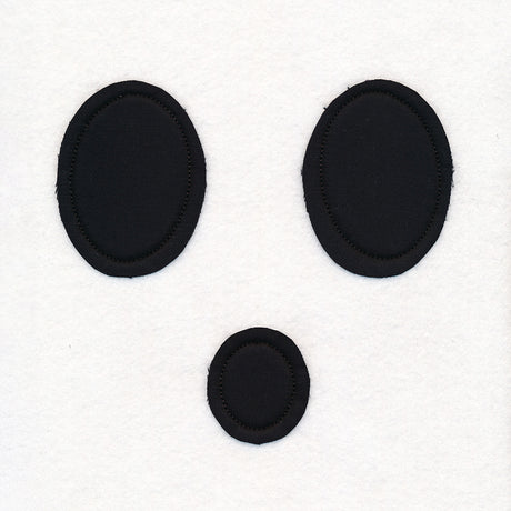 Halloween Ghost Face (Crafty Cut Applique)