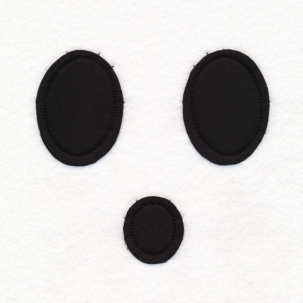 Halloween Ghost Face (Crafty Cut Applique)