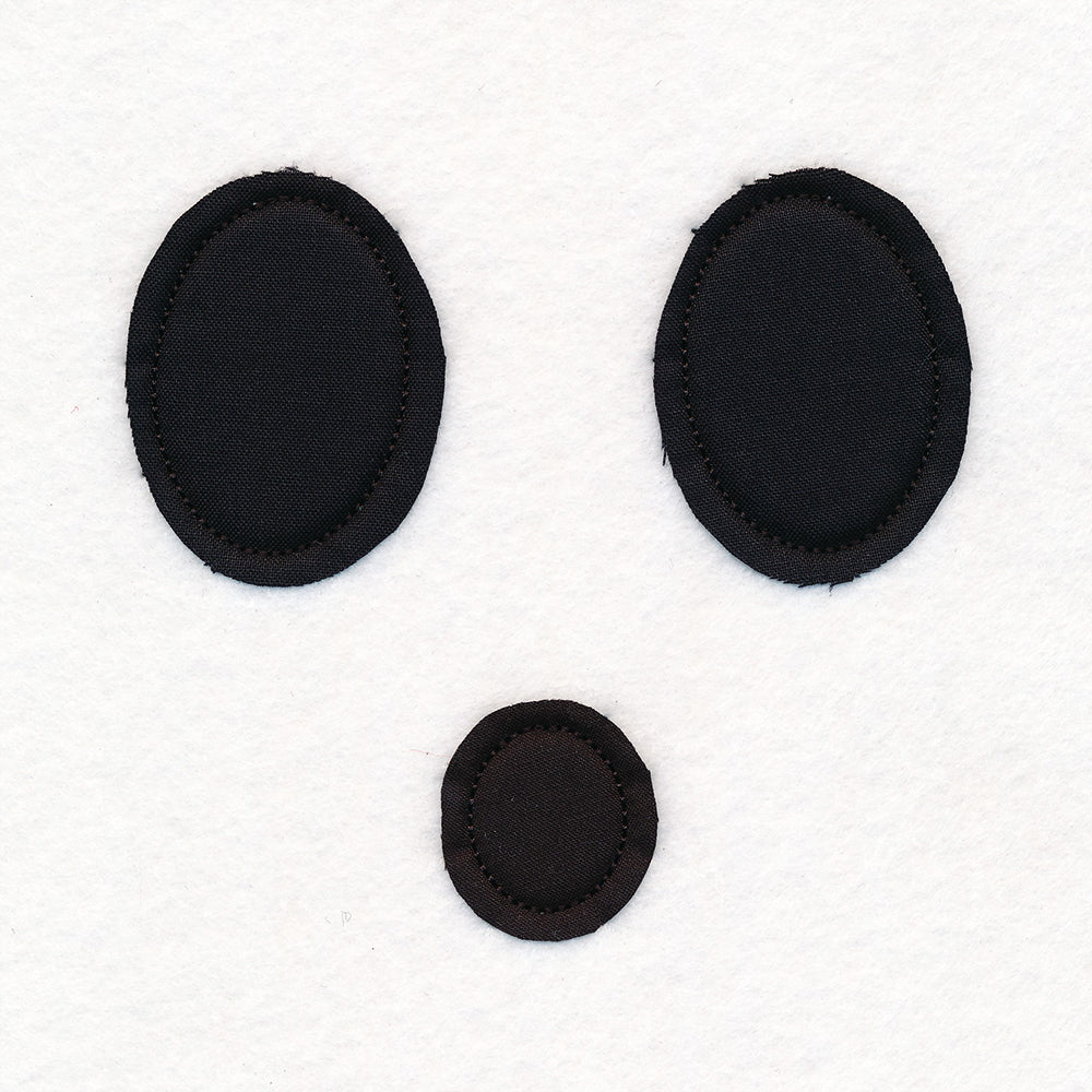 Halloween Ghost Face (Crafty Cut Applique)