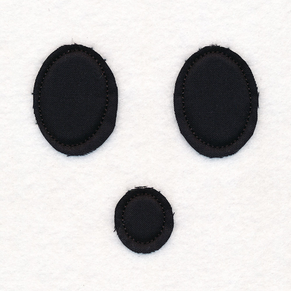 Halloween Ghost Face (Crafty Cut Applique)