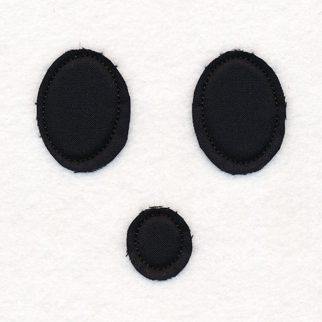 Halloween Ghost Face (Crafty Cut Applique)