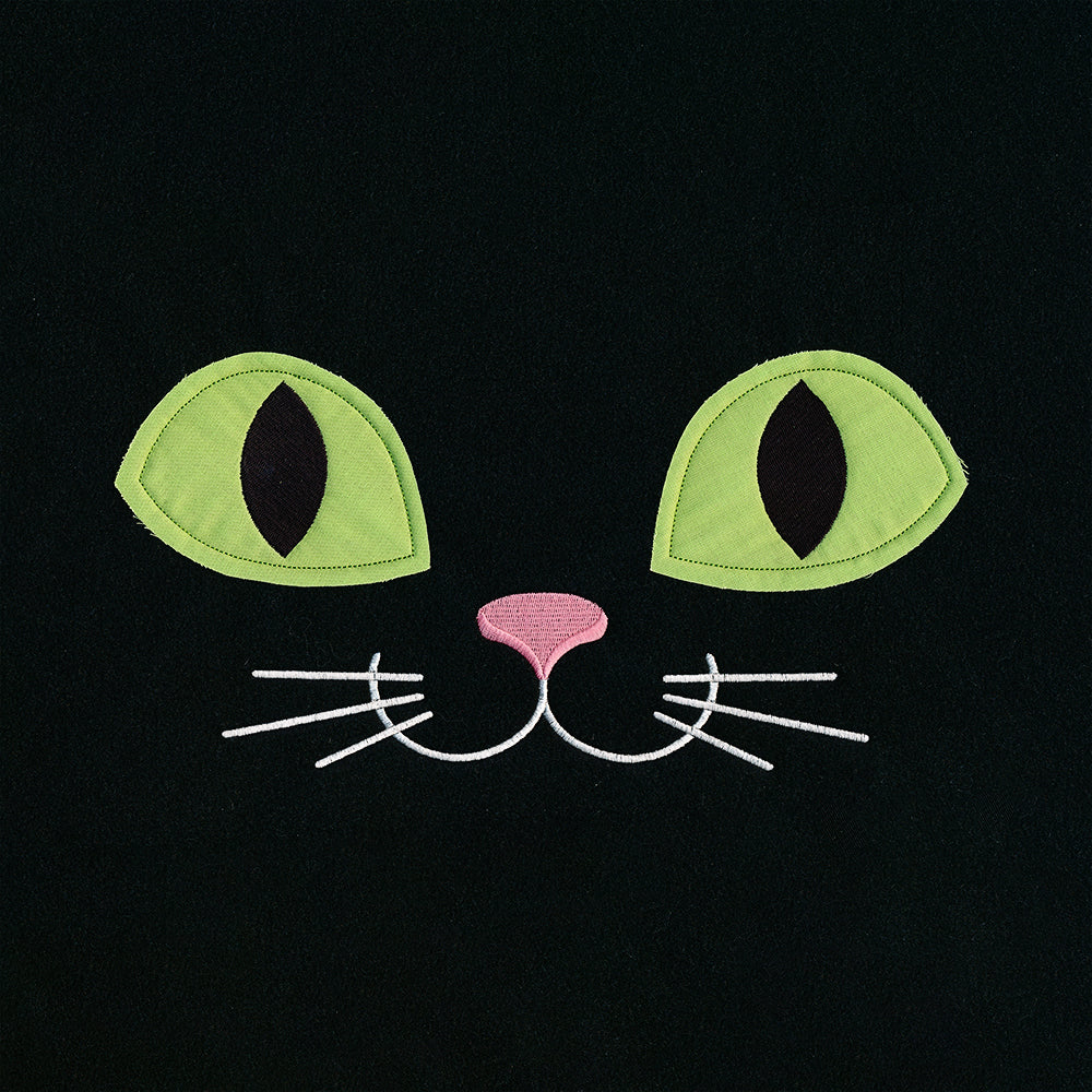 Curious Cat Face (Crafty Cut Applique)