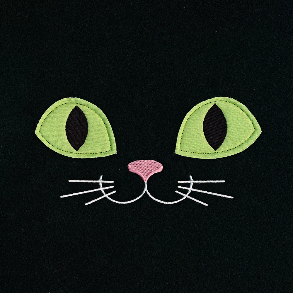 Curious Cat Face (Crafty Cut Applique)