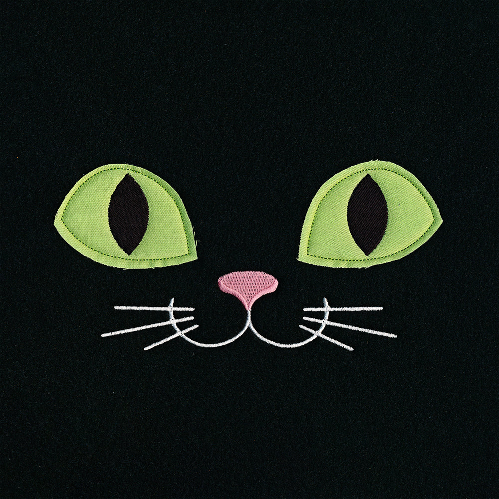 Curious Cat Face (Crafty Cut Applique)