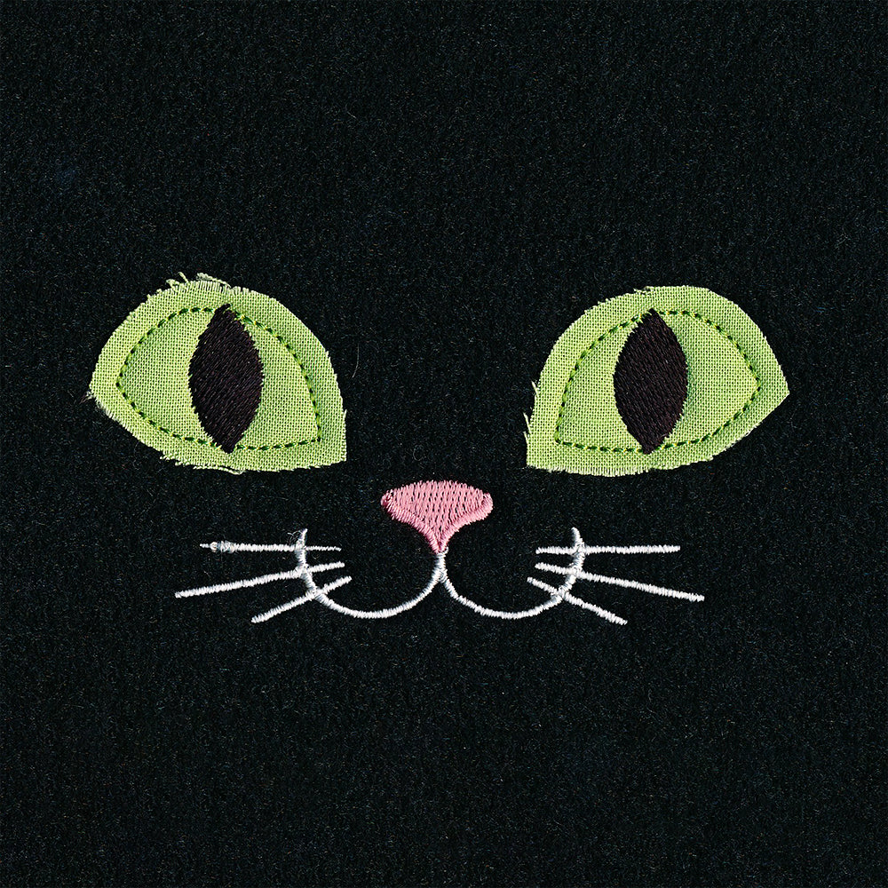 Curious Cat Face (Crafty Cut Applique)