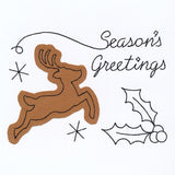Season's Greetings (Cardstock Applique)