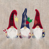 Fluffy Christmas Gnome Trio (Applique)