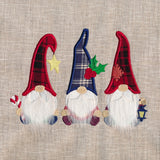 Fluffy Christmas Gnome Trio (Applique)