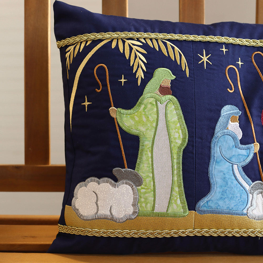 Nativity Story Build-A-Scene Square 1 (Applique) – Embroidery Library