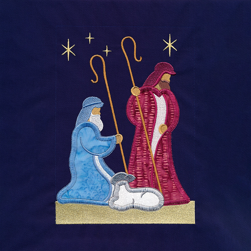 Nativity Story Build-A-Scene Square 2 (Applique)