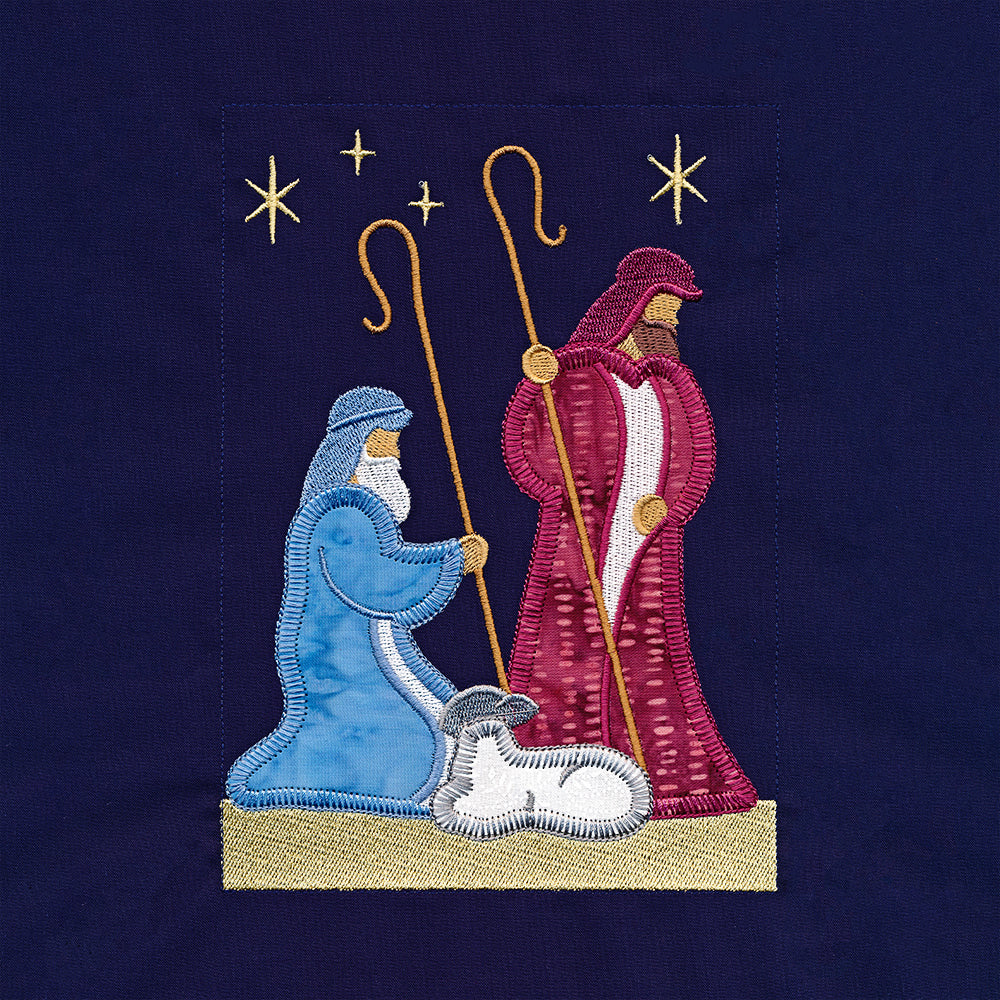 Nativity Story Build-A-Scene Square 2 (Applique)