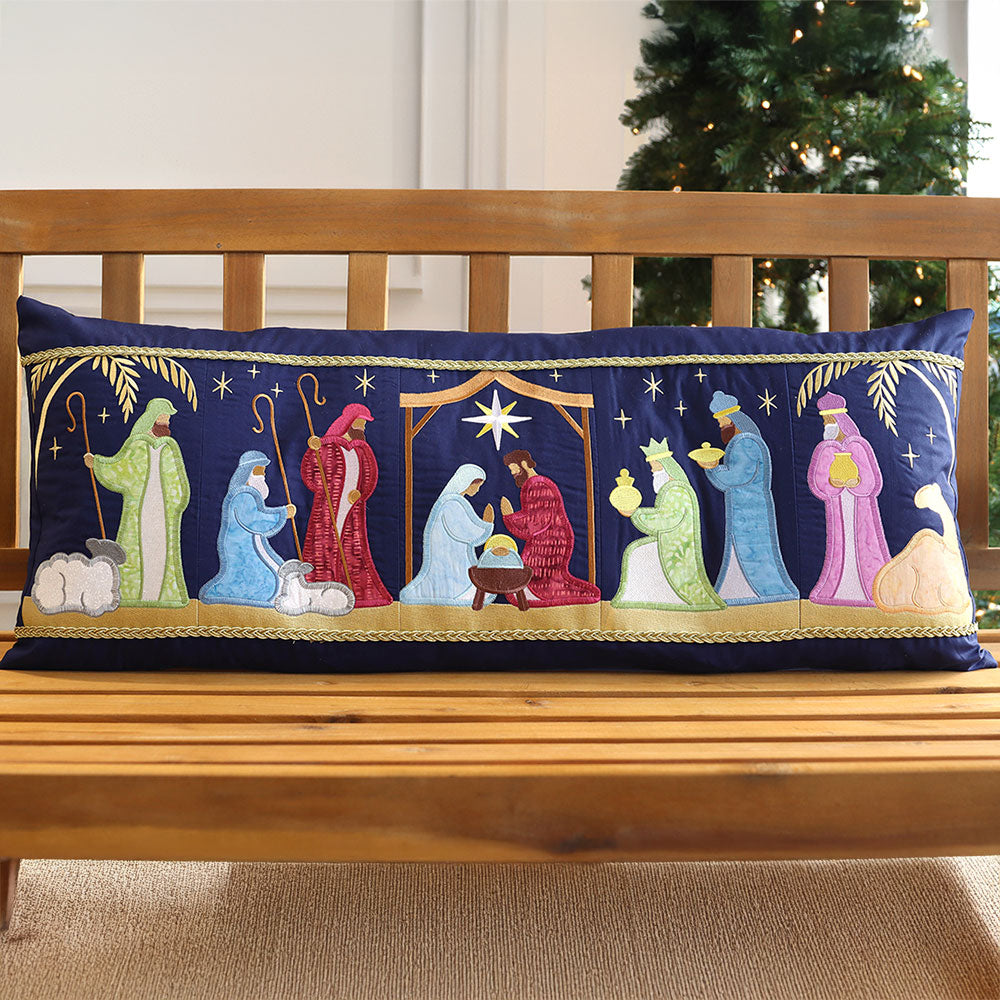Nativity Story Build-A-Scene Square 3 (Applique) – Embroidery Library