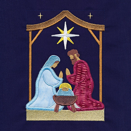 Nativity Story Build-A-Scene Square 3 (Applique)