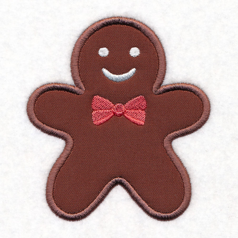 Christmas Gingerbread Scour Patch (Applique)