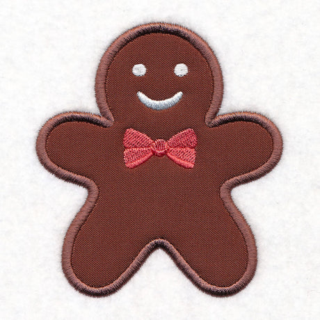 Christmas Gingerbread Scour Patch (Applique)