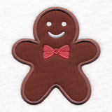 Christmas Gingerbread Scour Patch (Applique)